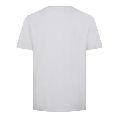 White - Back - Biba Womens-Ladies Logo T-Shirt
