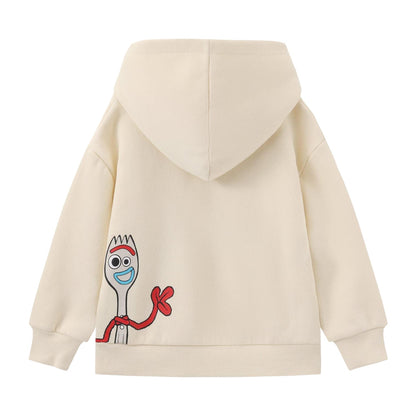 Multicoloured - Back - Toy Story Childrens-Kids Buzz Lightyear Cotton Hoodie