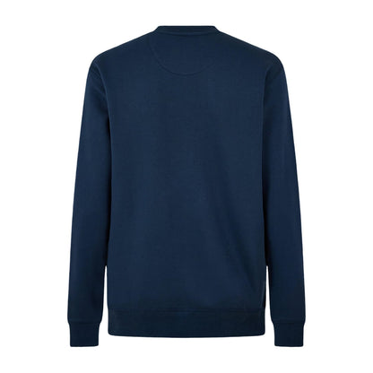 Navy - Back - Jack Wills Mens Belvue Embroidered Logo Sweatshirt