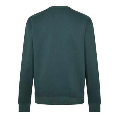 Pine - Back - Jack Wills Mens Belvue Embroidered Logo Sweatshirt