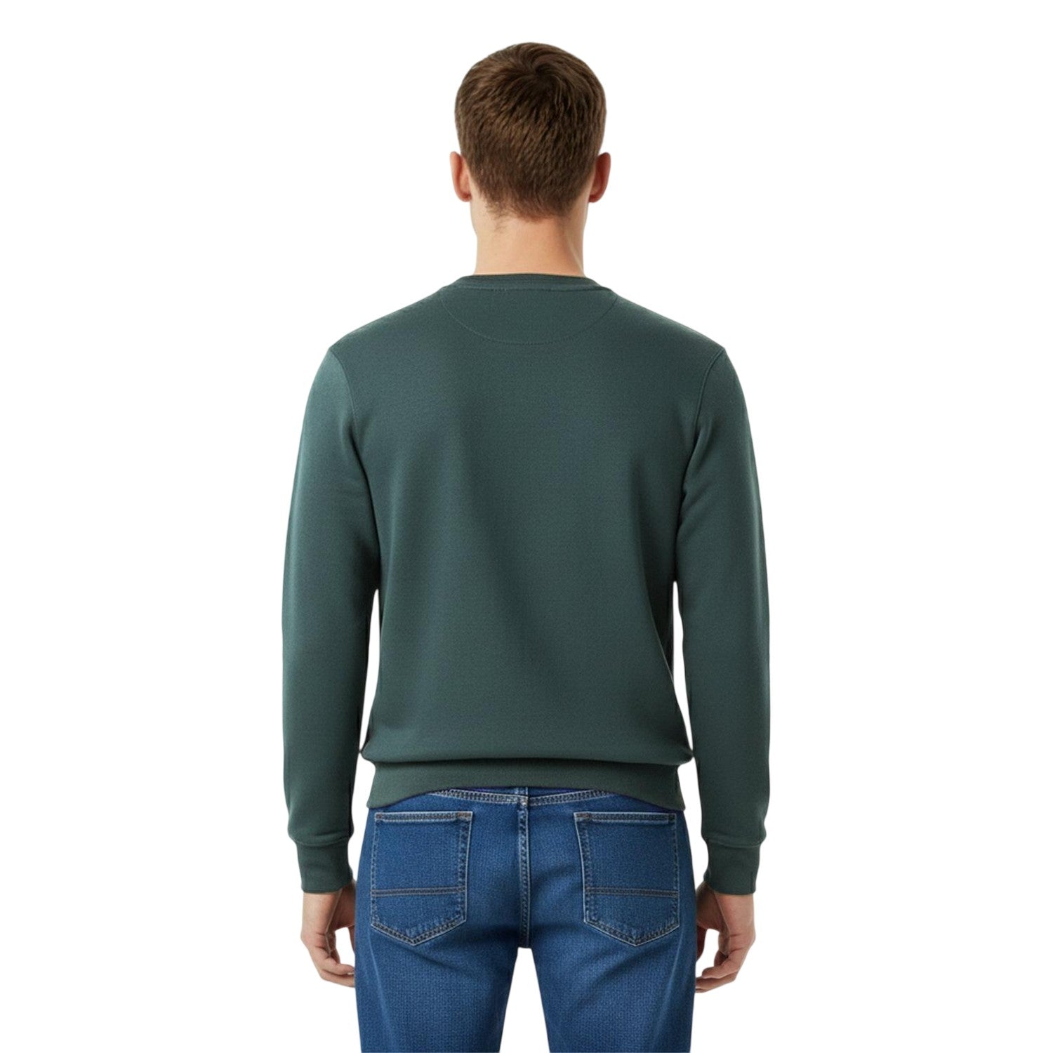 Pine - Lifestyle - Jack Wills Mens Belvue Embroidered Logo Sweatshirt
