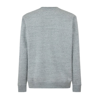Grey Marl - Back - Jack Wills Mens Belvue Embroidered Logo Sweatshirt