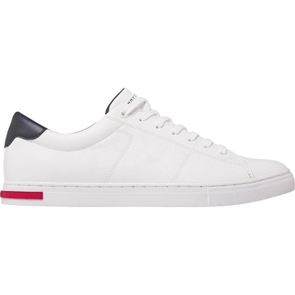 White - Front - Tommy Hilfiger Mens Essential Lace Up Shoes