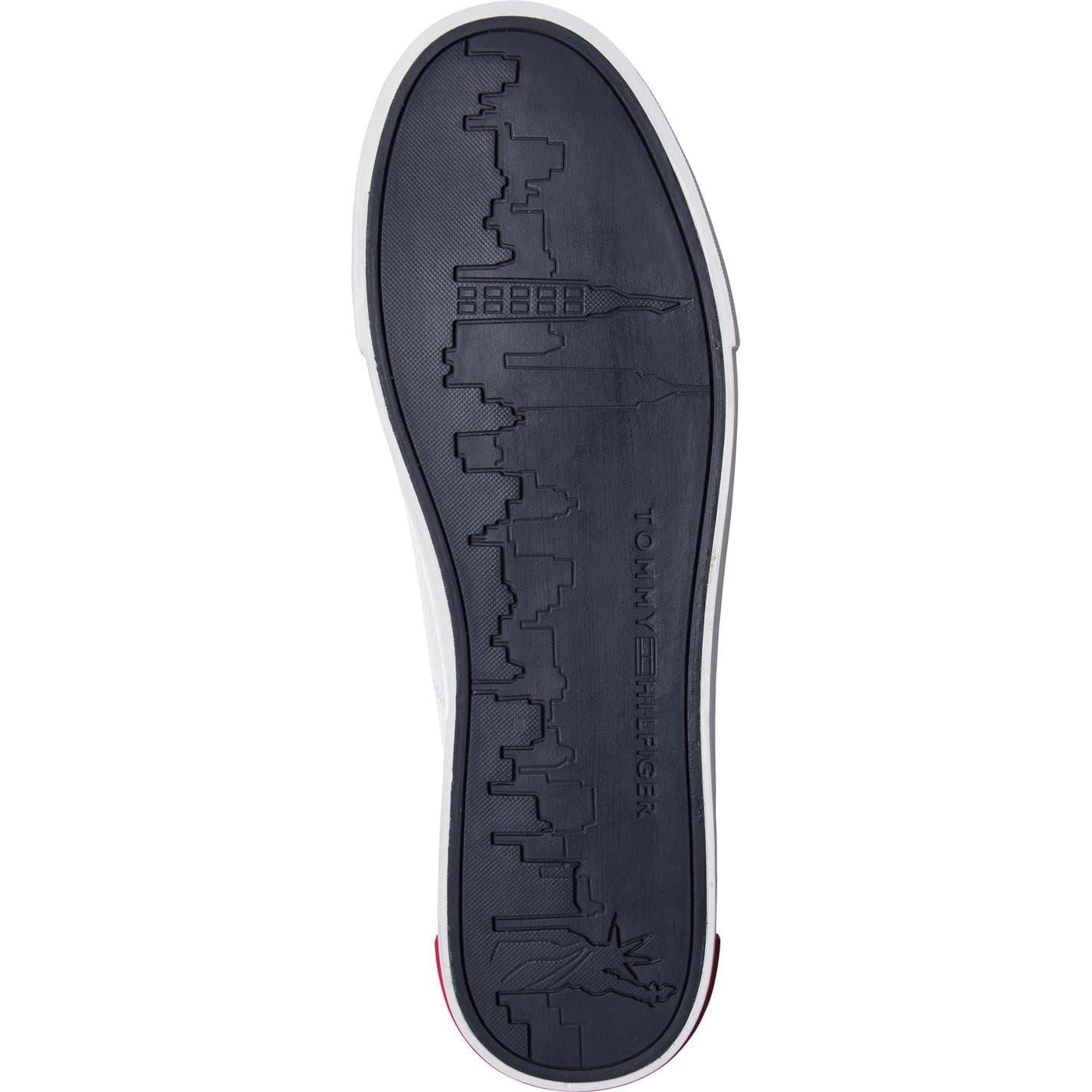 White - Lifestyle - Tommy Hilfiger Mens Essential Lace Up Shoes