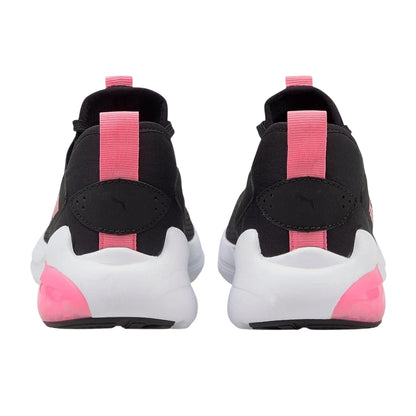 Black-Pink - Back - Puma Girls Cell Vive Flat Trainers