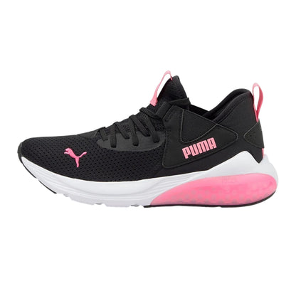 Black-Pink - Side - Puma Girls Cell Vive Flat Trainers