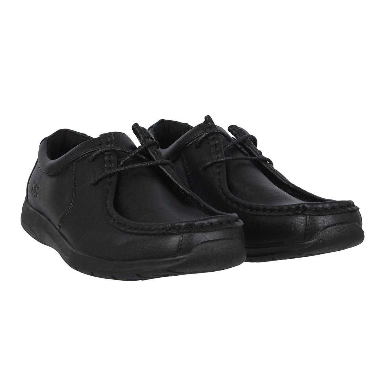 Black - Front - Giorgio Mens Bexley Leather Formal Shoes