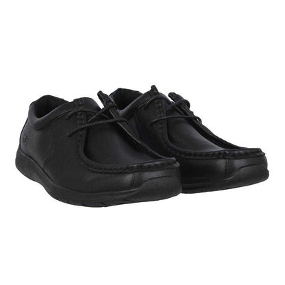 Black - Front - Giorgio Mens Bexley Leather Formal Shoes