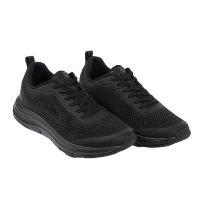 Black - Lifestyle - Slazenger Mens Curve Support Mesh Trainers