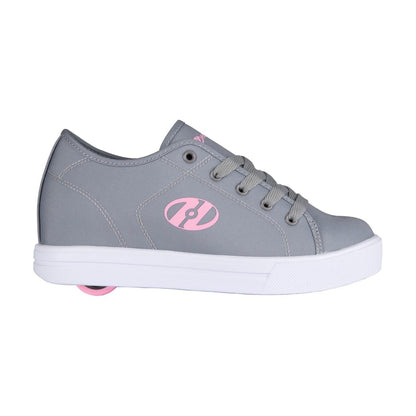 Grey-Pink - Lifestyle - Heelys Childrens-Kids Fresh Flat Skate Shoes