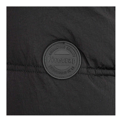 Black - Lifestyle - Firetrap Mens Bubble Puffer Jacket