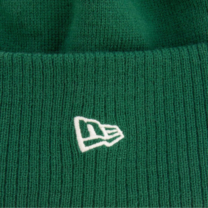Green - Side - New Era Mens Boston Celtics NBA Knitted Beanie