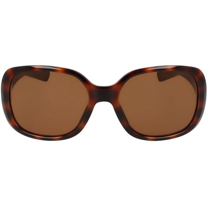 Tortoise-Brown - Back - Nike Womens-Ladies Square Frame Sunglasses