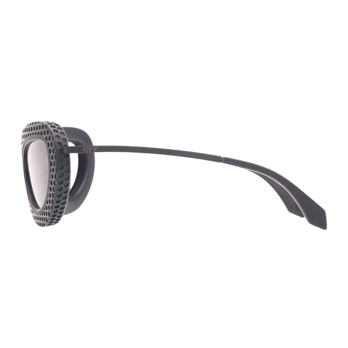 Dark Grey - Back - Off White Tokyo Sun Oval Sunglasses