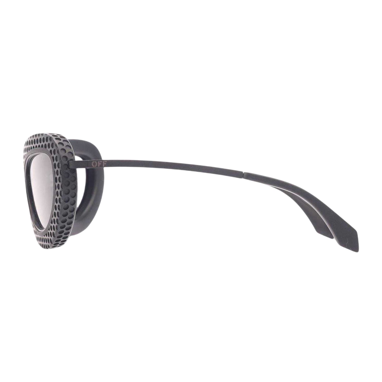 Dark Grey - Back - Off White Tokyo Sun Oval Sunglasses