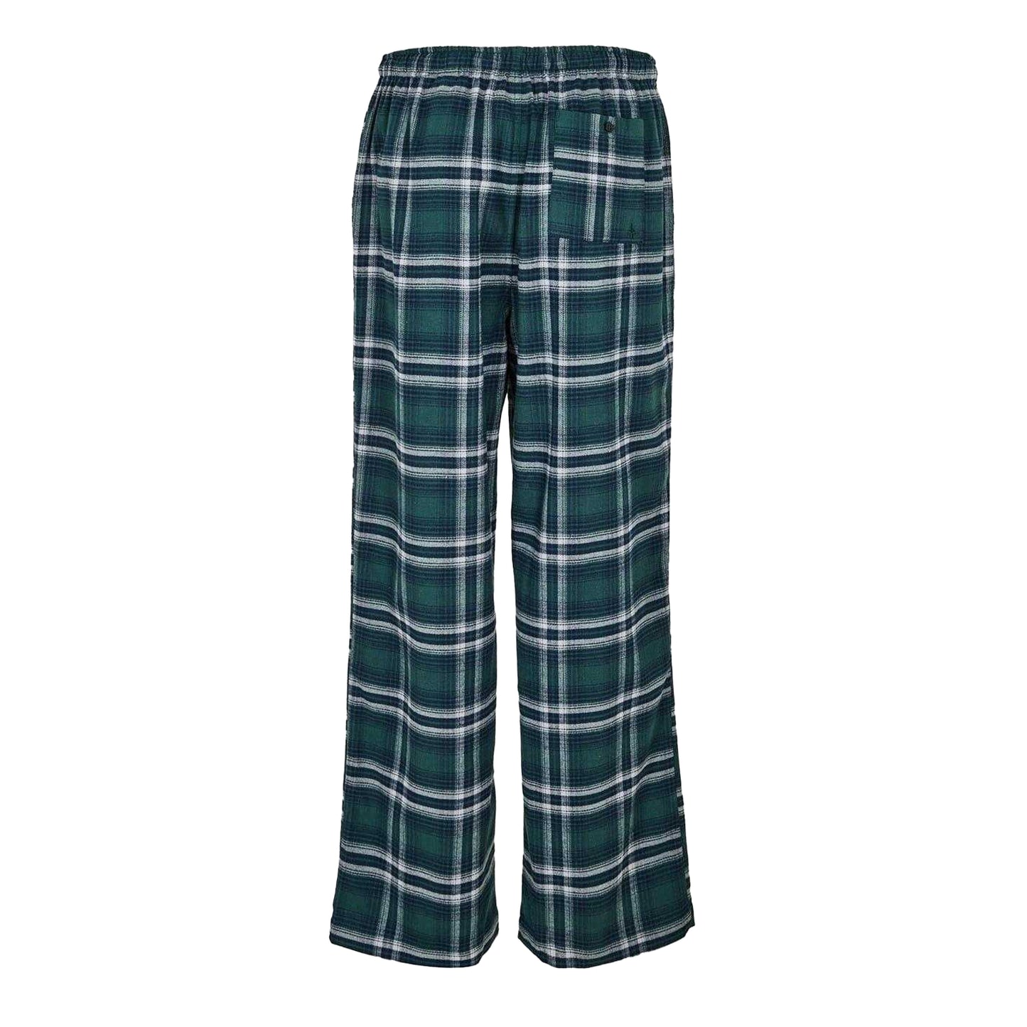 Pine - Back - Jack Wills Mens Flannel Plaid Relaxed Fit Pyjama Bottoms