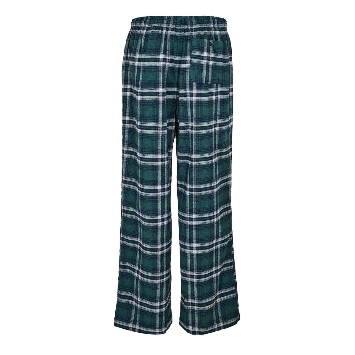 Pine - Back - Jack Wills Mens Flannel Plaid Relaxed Fit Pyjama Bottoms