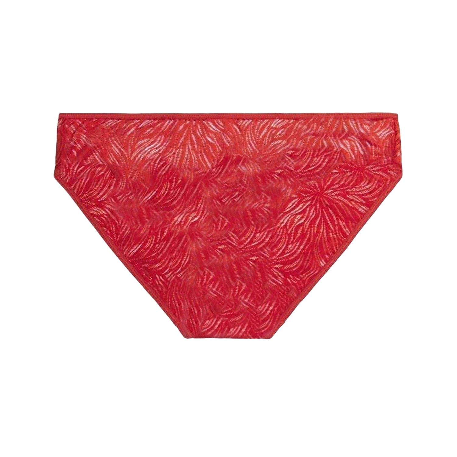 Plum Jam - Back - Calvin Klein Womens-Ladies Marquise Recycled Bikini Bottoms