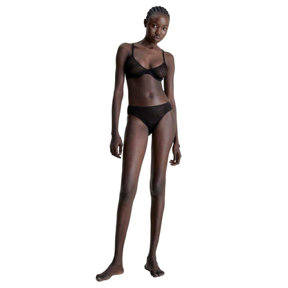Eucalyptus - Side - Calvin Klein Womens-Ladies Marquise Recycled Bikini Bottoms