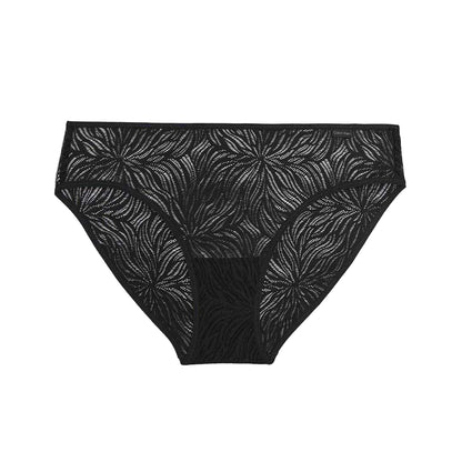 Black - Front - Calvin Klein Womens-Ladies Marquise Recycled Bikini Bottoms