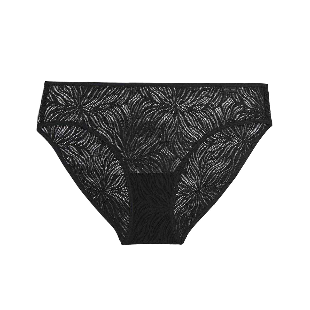 Black - Front - Calvin Klein Womens-Ladies Marquise Recycled Bikini Bottoms