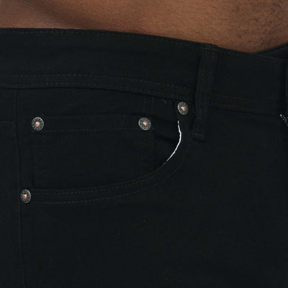 Black - Side - Jack And Jones Mens Rick Original Shorts