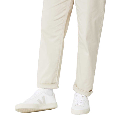 White-Natural - Pack Shot - Veja Unisex Adult Campo Leather Trainers