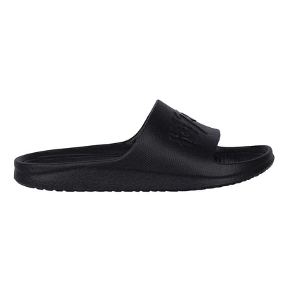 Black - Front - Hot Tuna Childrens-Kids Embossed Logo Sliders