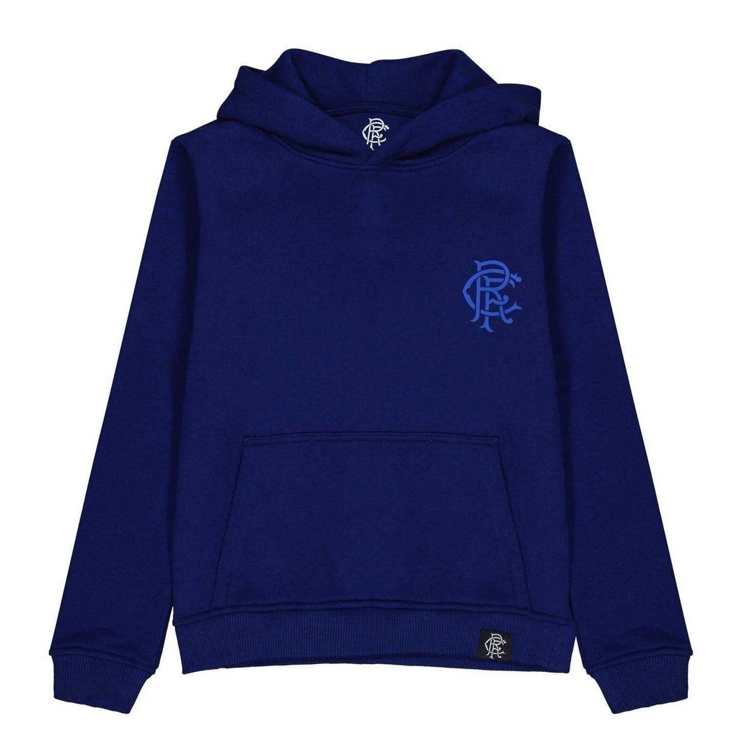 Blue - Front - Castore Childrens-Kids Rangers FC Regular Hoodie