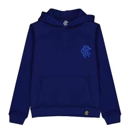 Blue - Front - Castore Childrens-Kids Rangers FC Regular Hoodie