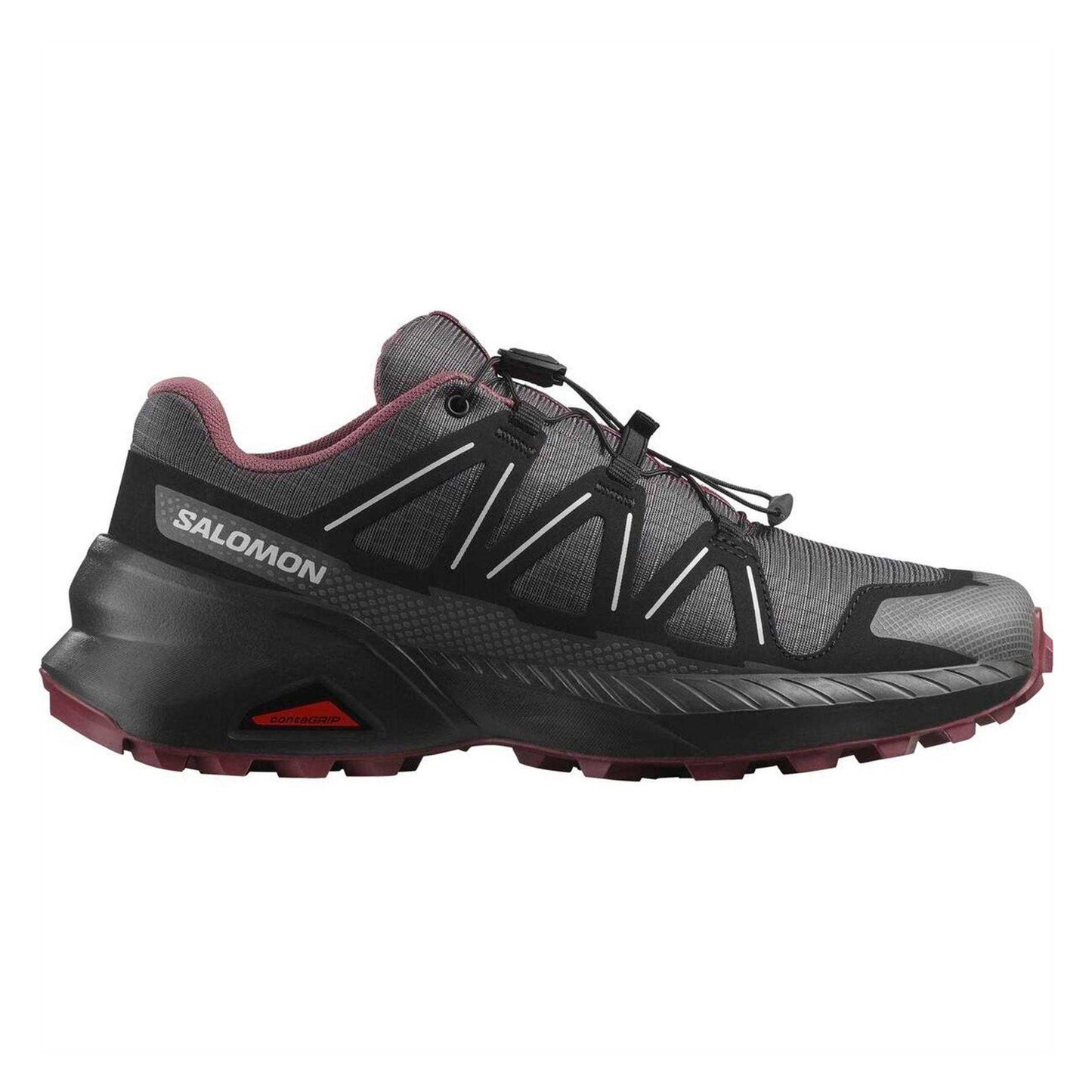 Asphalt-Black - Lifestyle - Salomon Womens-Ladies Speedcross Peak Trainers