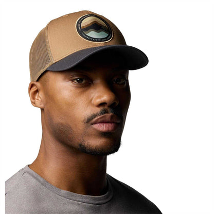 Brown-Dark Grey - Side - Columbia Mountain Trucker Cap