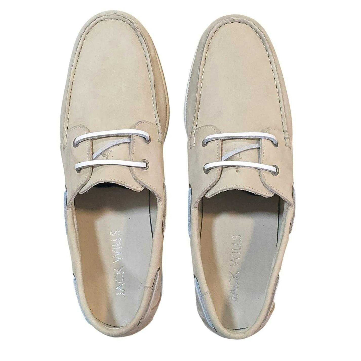 Sand - Lifestyle - Jack Wills Mens Leather Boat Shoes