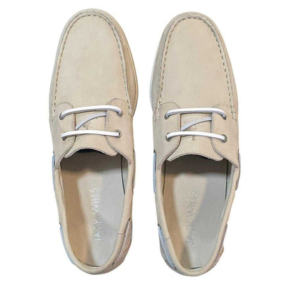 Sand - Lifestyle - Jack Wills Mens Leather Boat Shoes