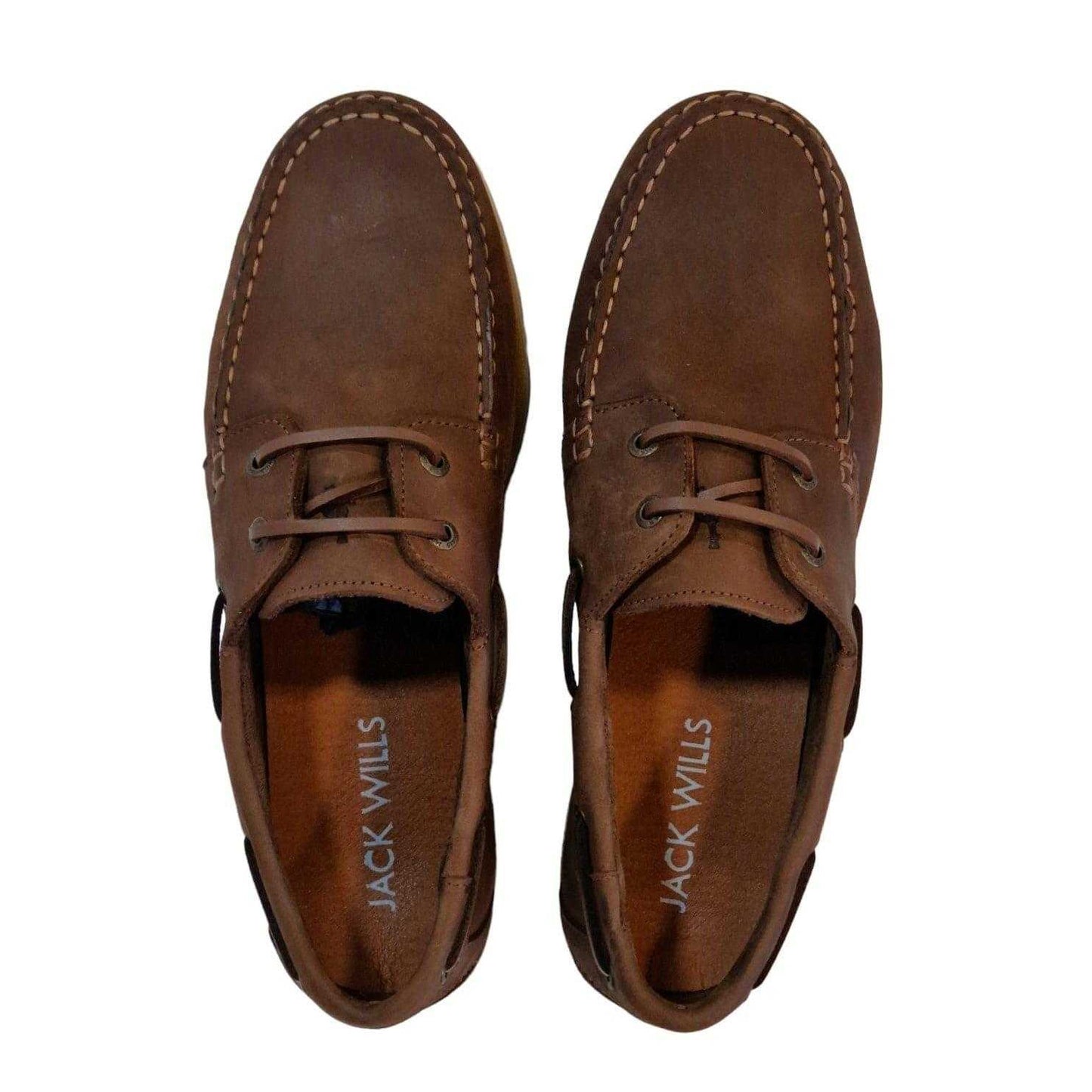Crazy Horse - Lifestyle - Jack Wills Mens Leather Boat Shoes