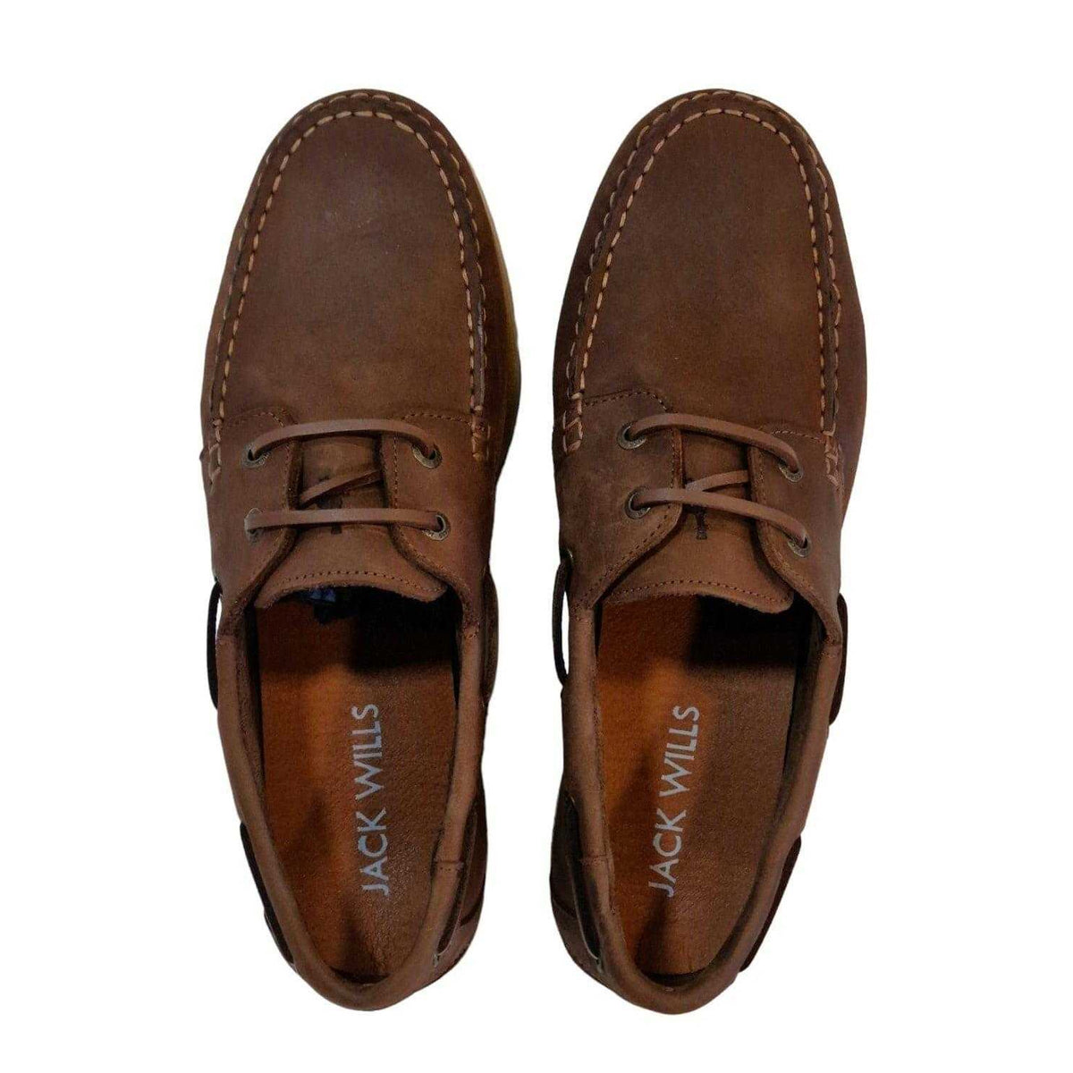 Crazy Horse - Lifestyle - Jack Wills Mens Leather Boat Shoes