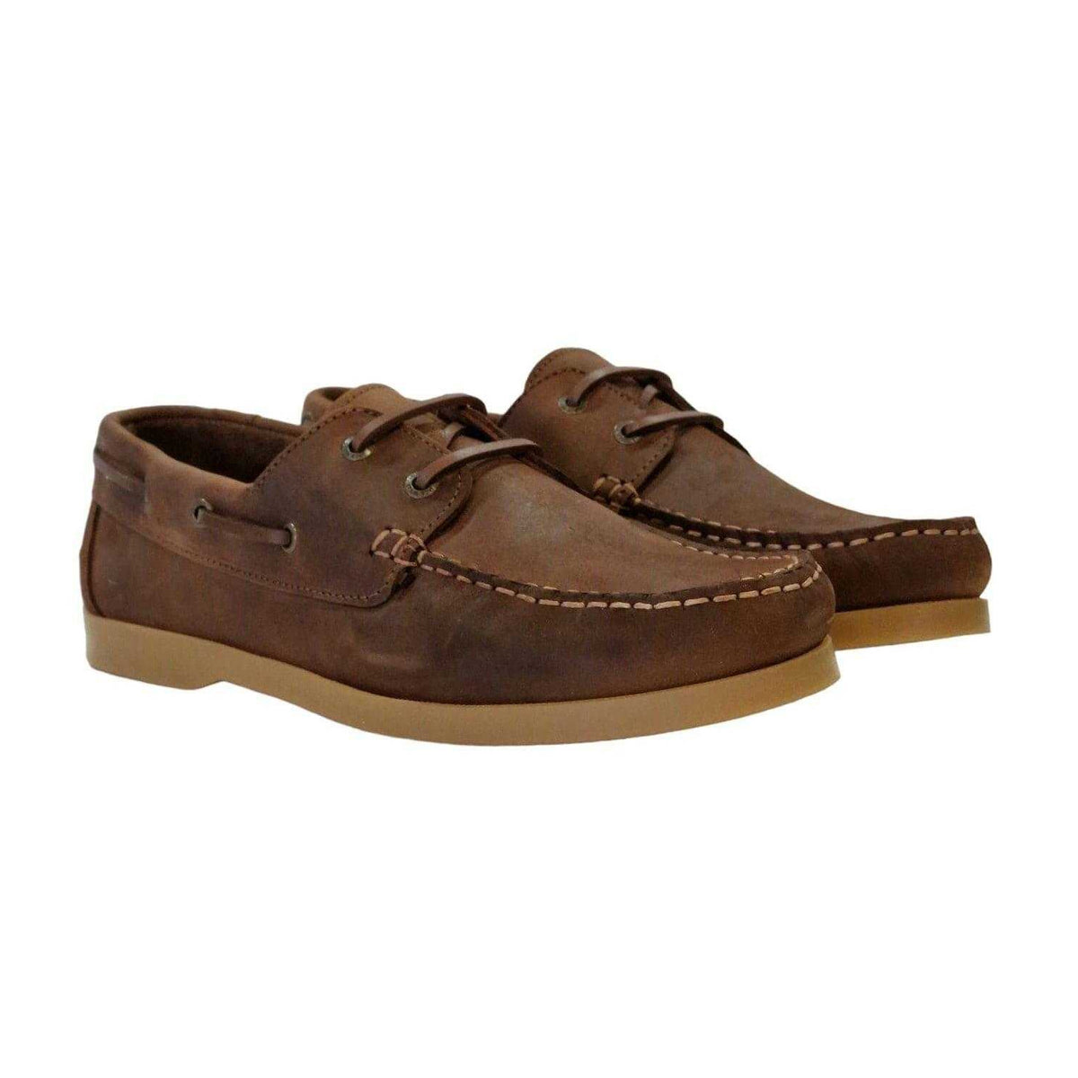 Crazy Horse - Pack Shot - Jack Wills Mens Leather Boat Shoes