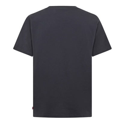 Grey - Back - Levis Mens Varsity T-Shirt