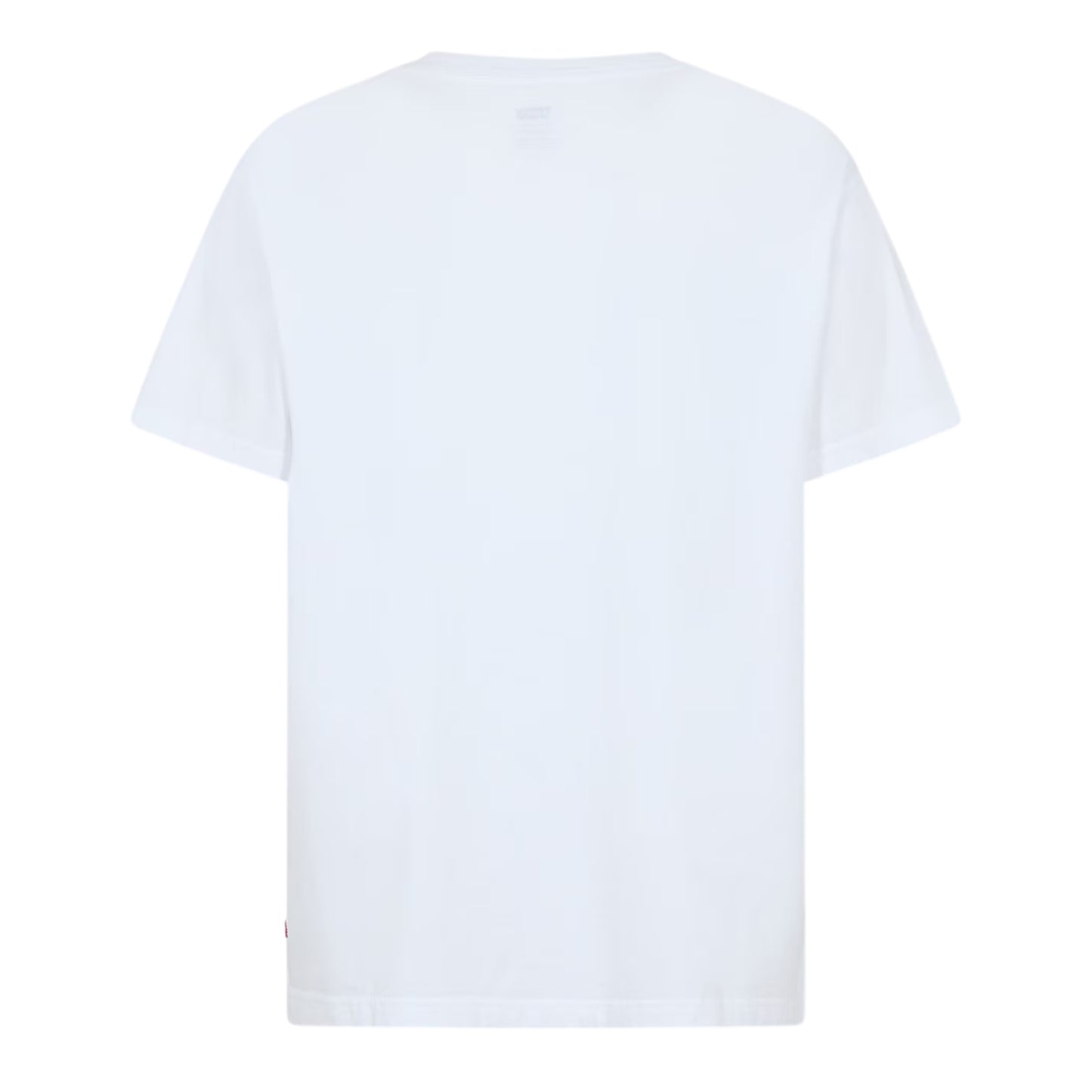 White - Back - Levis Mens Varsity T-Shirt