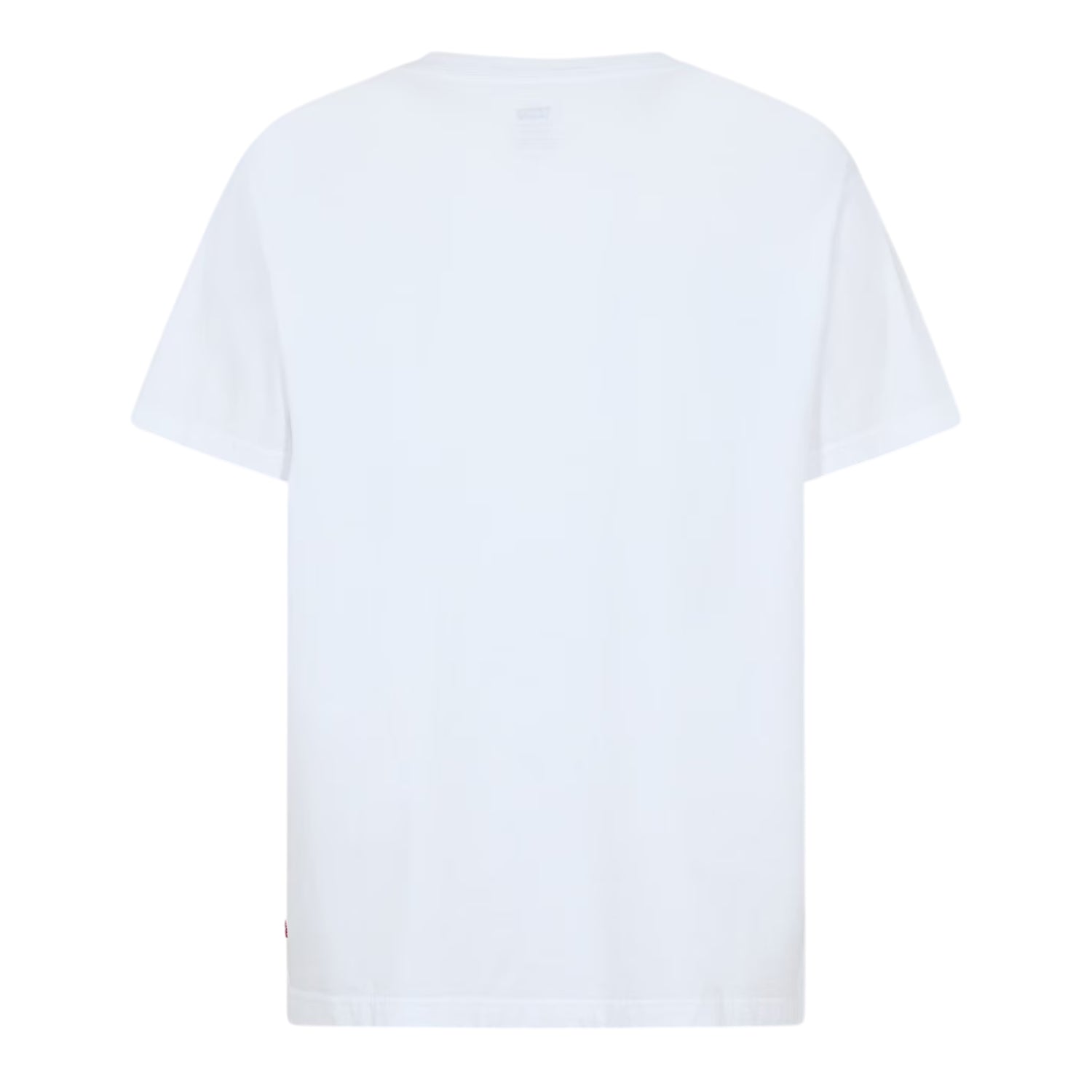 White - Back - Levis Mens Varsity T-Shirt
