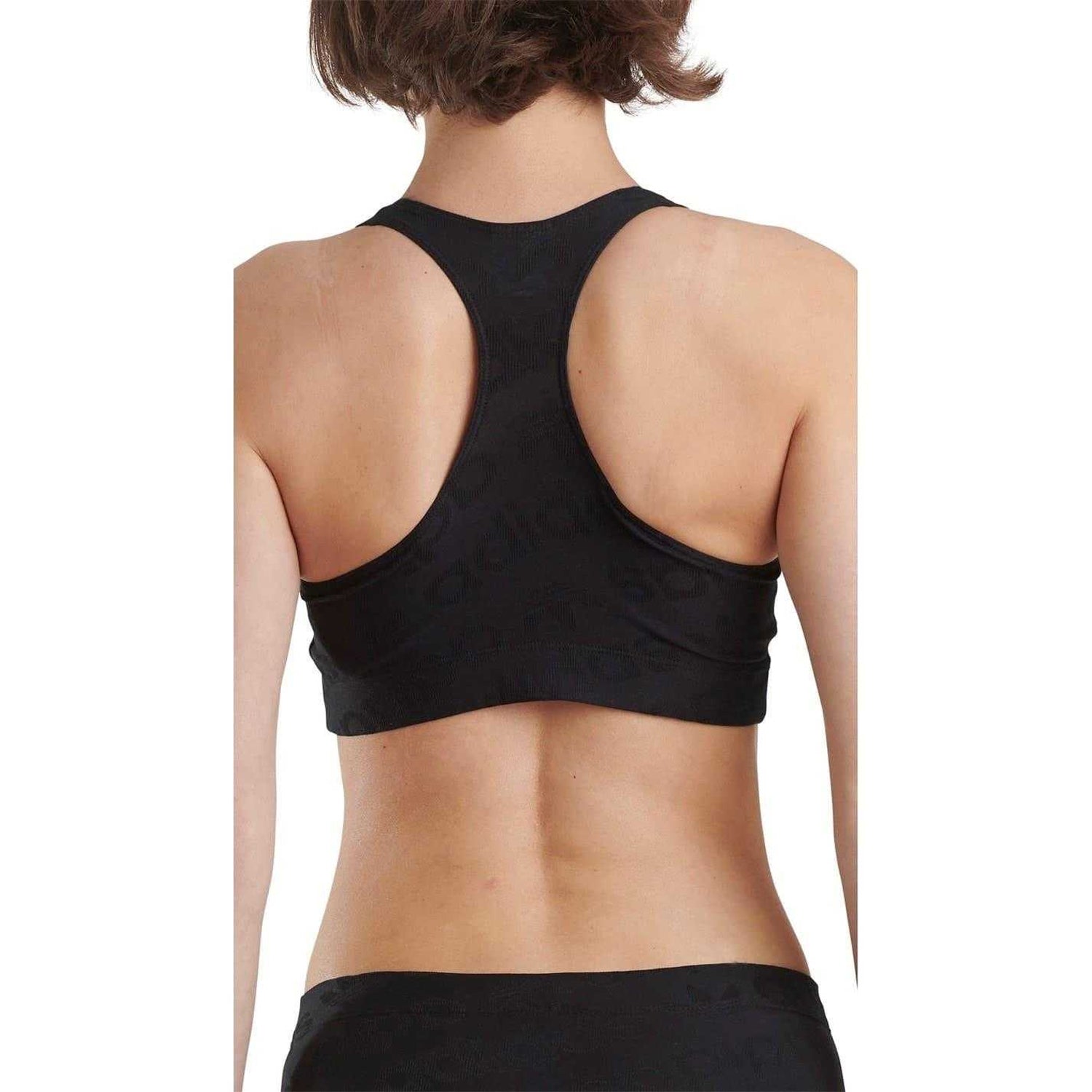 Black - Back - Adidas Womens-Ladies Terrot Flex Crop Top