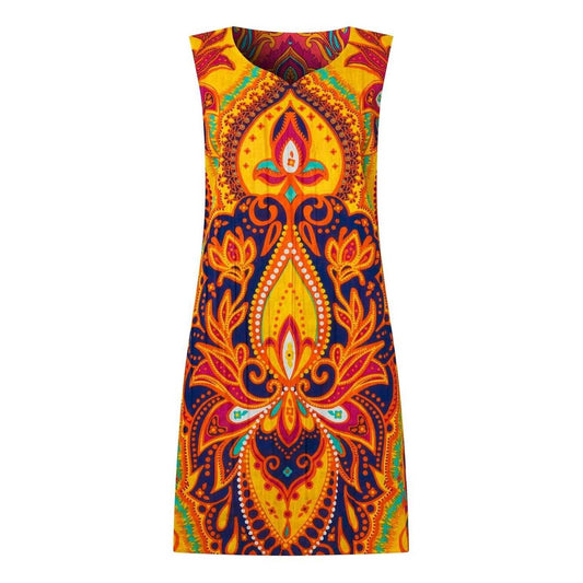 Yellow - Front - Joe Browns Womens-Ladies Standout Reversible Sleeveless Tunic
