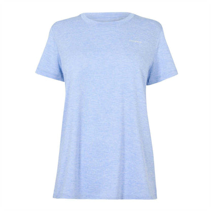 Brunnera Blue - Front - USA Pro Womens-Ladies Tech C Polyester T-Shirt
