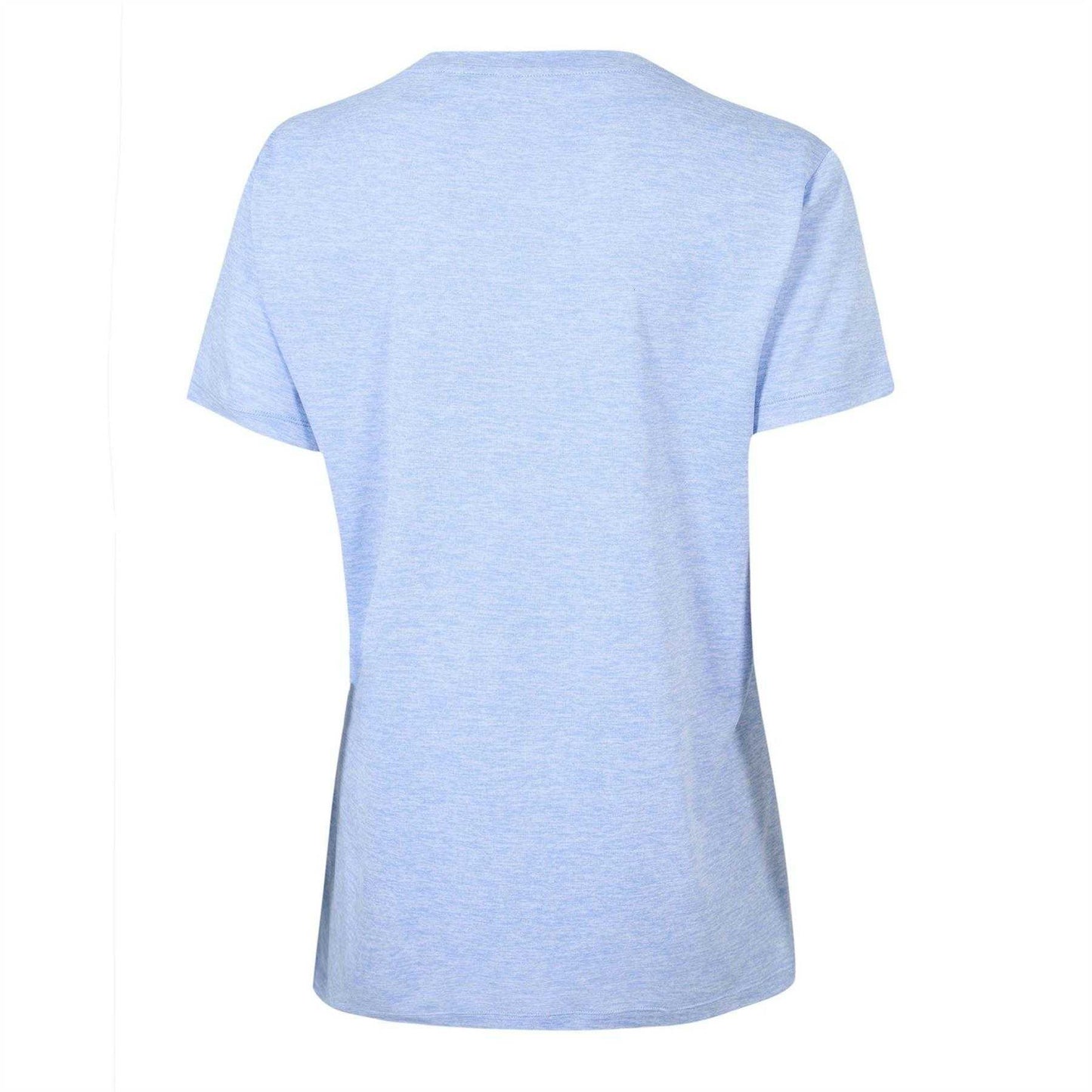 Brunnera Blue - Back - USA Pro Womens-Ladies Tech C Polyester T-Shirt