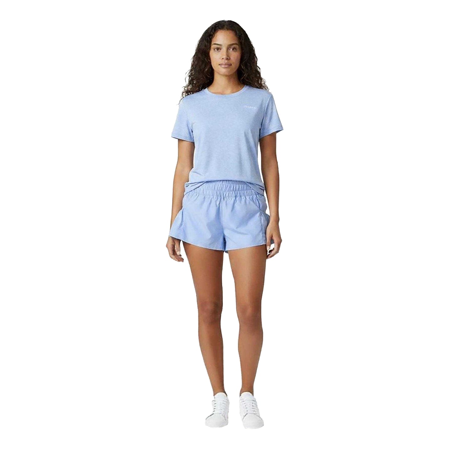 Brunnera Blue - Pack Shot - USA Pro Womens-Ladies Tech C Polyester T-Shirt