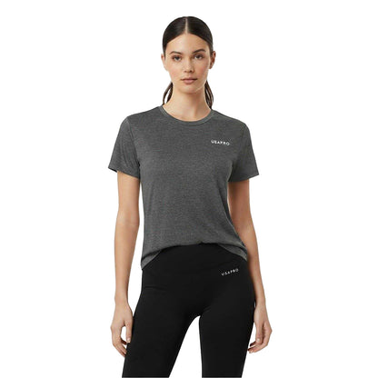 Army Khaki - Side - USA Pro Womens-Ladies Tech C Polyester T-Shirt