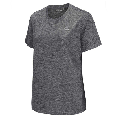 Charcoal - Side - USA Pro Womens-Ladies Tech C Polyester T-Shirt