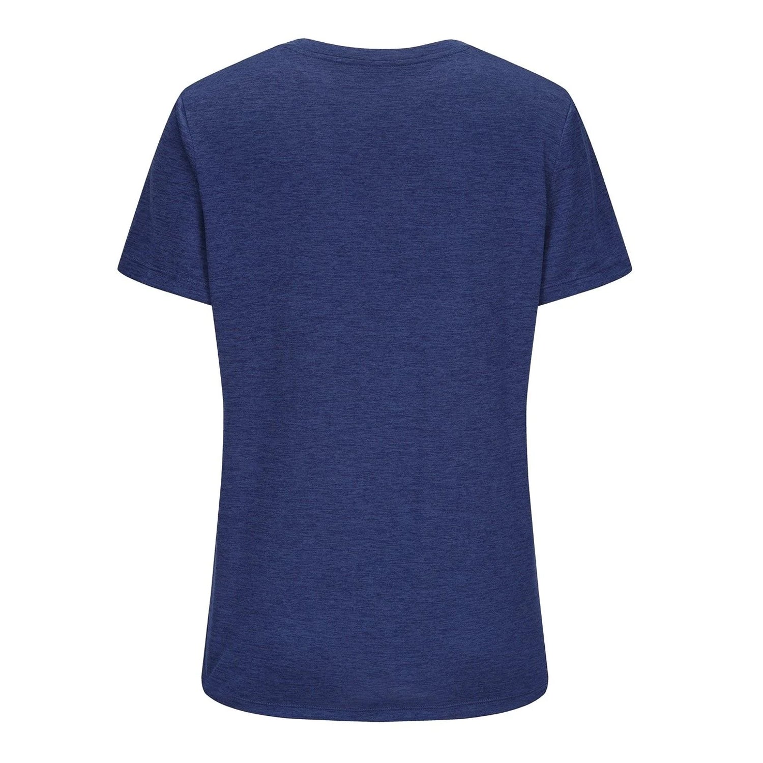 Navy - Back - USA Pro Womens-Ladies Tech C Polyester T-Shirt