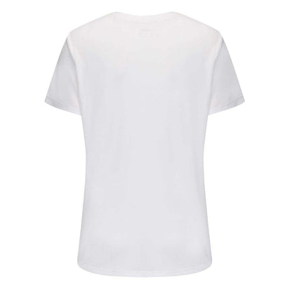 White - Back - USA Pro Womens-Ladies Tech C Polyester T-Shirt