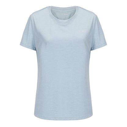 Light Blue - Front - USA Pro Womens-Ladies Tech C Polyester T-Shirt